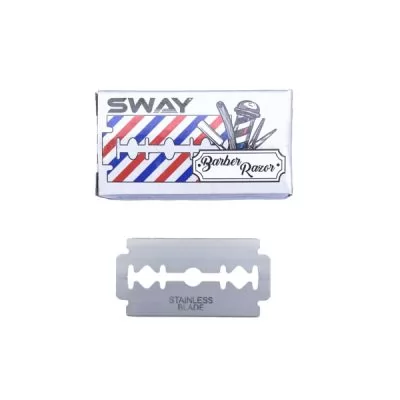 Сервис Стандартные лезвия для бритвы Sway Barber Razor 20 шт.