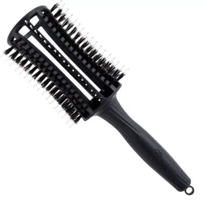 Все фото Брашинг для волос Olivia Garden Finger Brush Round Black размер XL