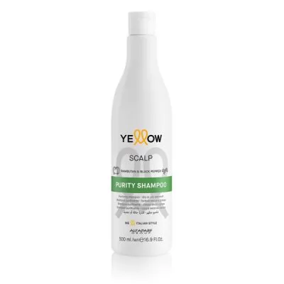 Характеристики Очищаючий шампунь проти лупи волосся Yellow Scalp Purity Shampoo 500 мл