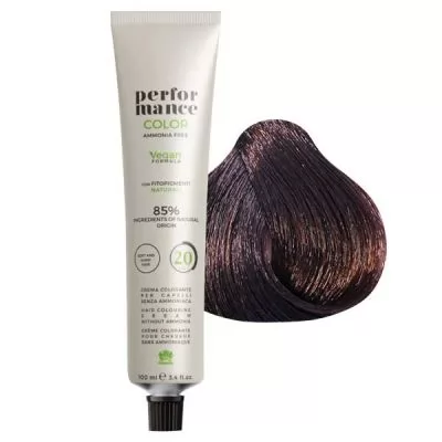 Характеристики Безаміачна крем-фарба для волосся Performance 5 світло-коричневий - 100 мл.