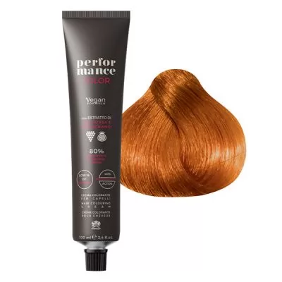 Сервис Аммиачная крем–краска для волос Performance 8.34 светлый золотисто-медный блонд – 100 мл.