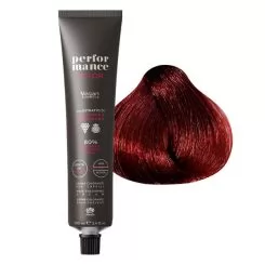Фото Крем-краска для волос аммиачная Farmagan Performance 5.66 интенсивный красный светло-коричневый – 100 мл. - 1