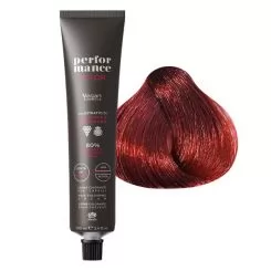 Фото Крем-фарба для волосся аміачна Farmagan Performance 6.66 інтенсивний темний червоний блонд – 100 мл. - 1