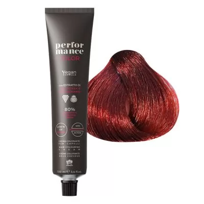 Сервіс Аміачна крем-фарба для волосся Performance 6.66 інтенсивний червоний темний блонд - 100 мл.