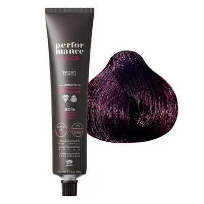 Фото Аміачна крем-фарба для волосся Performance 4.7 коричнево-фіолетовий - 100 мл.