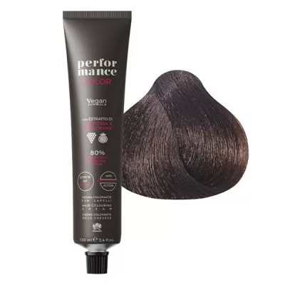 Сервіс Аміачна крем-фарба для волосся Performance 5.15 світло-коричневий попелястий махагон - 100 мл.