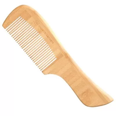 Гребінець Olivia Garden Bamboo Touch Comb з ручкою частозубая