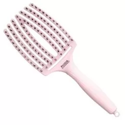 Фото Щетка для укладки Olivia Garden Finger Brush Combo Pastel Pink Large - 1
