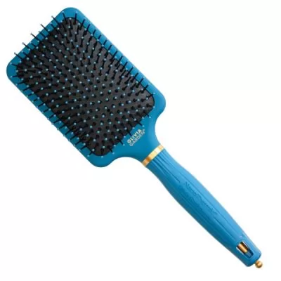 Щітка масажна для волосся Olivia Garden NanoThermic Peacock Limited Edition