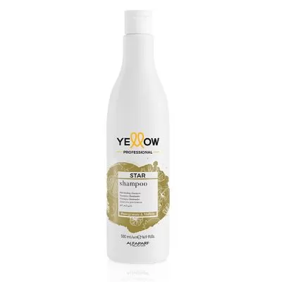 Шампунь для інтенсивного блиску волосся Yellow Star Shampoo 500 мл.