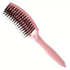 Фото Изогнутая щетка для волос Olivia Garden Amore Pearl Pink Medium LE - 2