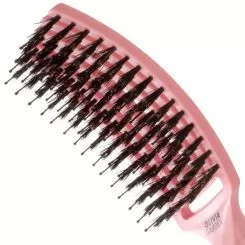Фото Изогнутая щетка для волос Olivia Garden Amore Pearl Pink Medium LE - 3