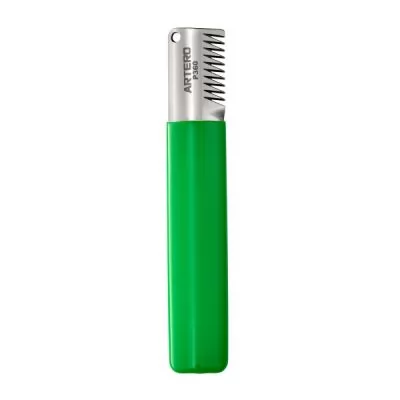 Фото Зелений ніж для тримінга собак Artero Stripping Green