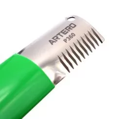 Фото Зелений ніж для тримінга собак Artero Stripping Green - 2