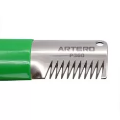 Фото Зелёный нож для триминга собак Artero Stripping Green - 5