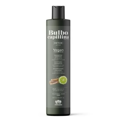 Відгуки на Заспокійливий шампунь для волосся та шкіри голови Bulbo Capillina Detox 250 мл.