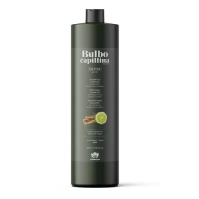 Заспокійливий шампунь для волосся та шкіри голови Bulbo Capillina Detox 1000 мл.