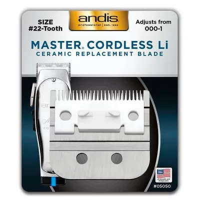 Технические данные Керамический нож на машинку для стрижки Andis Master Cordless MLC size 000-1 