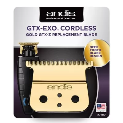 Характеристики Ніж на тример для стрижки Andis GTX-EXO Cordless Gold GTX-Z Replacement Blade