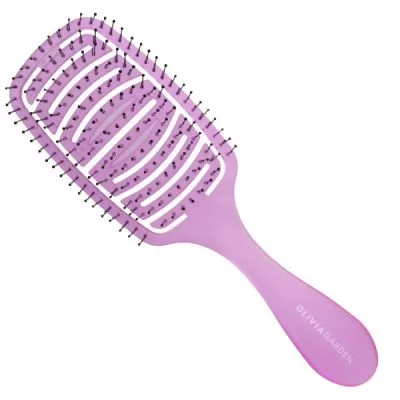 Схожі на Щітка для волосся Olivia Garden iDetangle Pride 2022 Essential Purple
