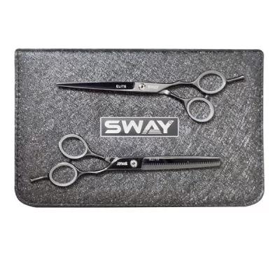 Набор парикмахерских ножниц Sway Elite Night размер 6