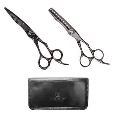 Фото Набір перукарських ножиць Olivia Garden Dragon розмір 6,25 и 6,28 дюймів