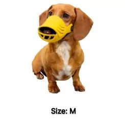 Фото Силіконовий намордник для собак качка Artero розмір M - 1