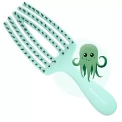 Фото Щетка для укладки Olivia Garden Finger Brush Care Mini Kids Octopus - 1