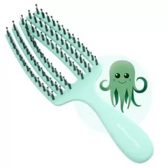 Фото Щетка для укладки Olivia Garden Finger Brush Care Mini Kids Octopus - 2