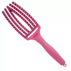 Фото Щетка для укладки Olivia Garden Finger Brush Medium Hot Pink - 1