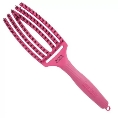 Щетка для волос Olivia Garden Finger Brush Medium Hot Pink