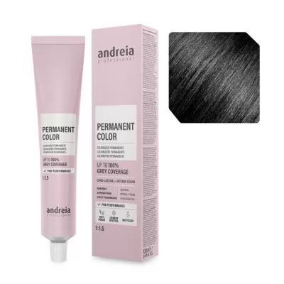 Аміачна крем-фарба для волосся 1.0 Andreia 100 мл.