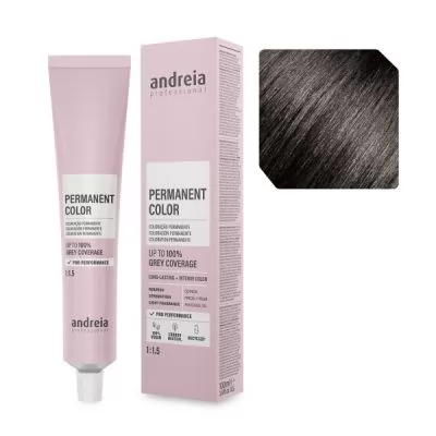 Видео Аммиачная крем-краска для волос 3.0 Andreia 100 мл.