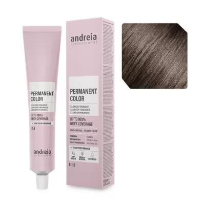 Аміачна крем-фарба для волосся 5.0 Andreia 100 мл.
