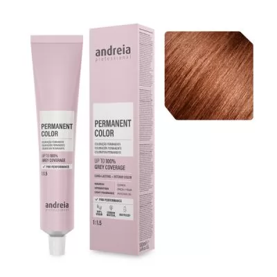 Характеристики Аміачна крем-фарба для волосся 6.4 Andreia 100 мл.