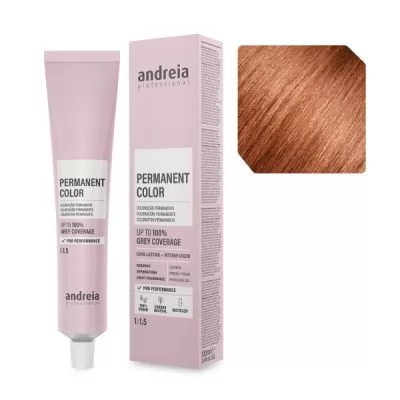 Характеристики Аміачна крем-фарба для волосся 7.4 Andreia 100 мл.