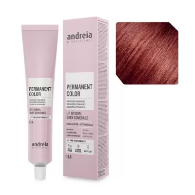 Характеристики Аміачна крем-фарба для волосся 5.56 Andreia 100 мл.