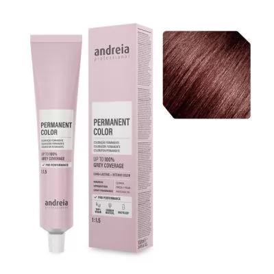 Видео Аммиачная крем-краска для волос 4.7M Andreia 100 мл.