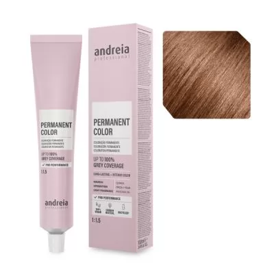 Характеристики Аміачна крем-фарба для волосся 6.74 Andreia 100 мл.