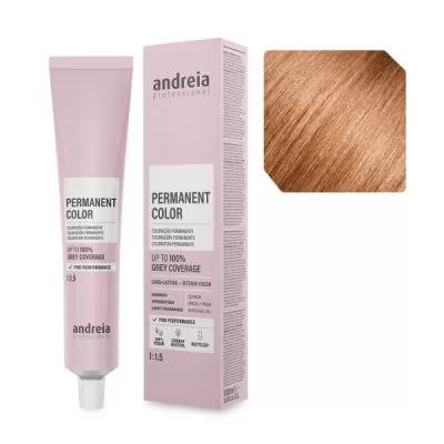 Характеристики Аміачна крем-фарба для волосся 8.74 Andreia 100 мл.