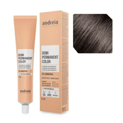 Безаміачна крем-фарба для волосся тон у тон 4.0 Andreia 100 мл.