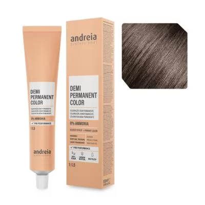 Безаміачна крем-фарба для волосся тон у тон 5.0 Andreia 100 мл.