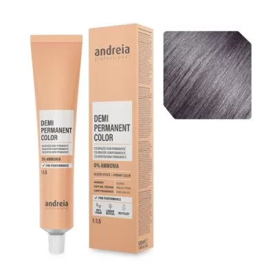 Характеристики Безаміачна крем-фарба для волосся тон у тон 7.A Andreia 100 мл.