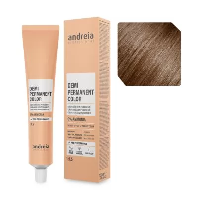 Безаміачна крем-фарба для волосся тон у тон 6.32 Andreia 100 мл.