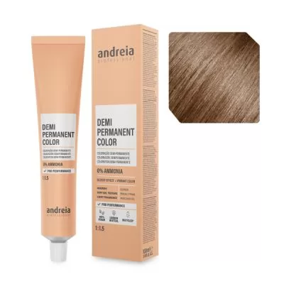 Характеристики Безаміачна крем-фарба для волосся тон у тон 7.32 Andreia 100 мл.