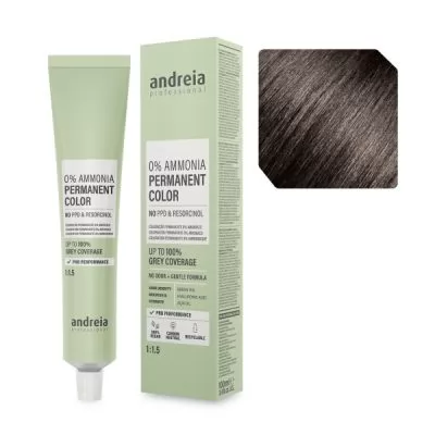 Безаммиачная крем-краска для волос 4.0 Andreia 100 мл.
