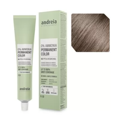 Характеристики Безаміачна крем-фарба для волосся 7.0 Andreia 100 мл.