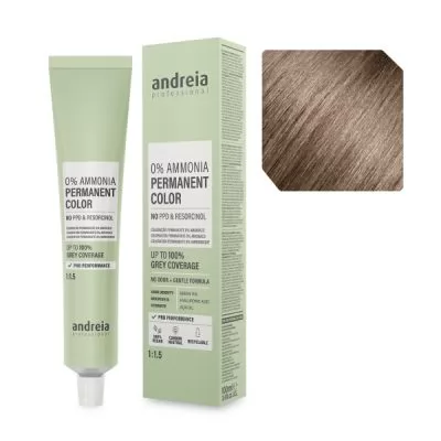 Характеристики Безаміачна крем-фарба для волосся 8.71 Andreia 100 мл.