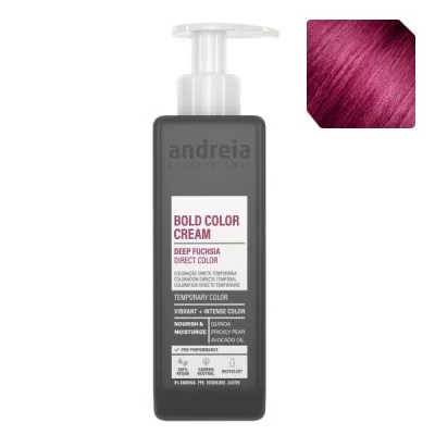 Все фото Прямой пигмент для волос Andreia Direct Color Deep Fuchsia 200 мл.