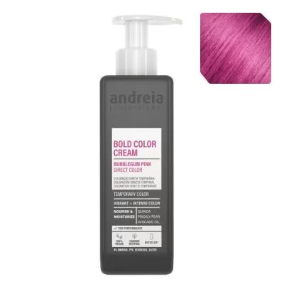 Відео Прямий пігмент для волосся Andreia Bubble Gum Pink Direct Color 200 мл.